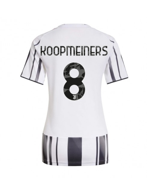 Zenske Futbalové oblečenie Juventus Teun Koopmeiners #8 2025-26 Krátky Rukáv - Domáci Zenske Futbalové oblečenie Juventus Teun Koopmeiners #8 2025-26 Krátky Rukáv - Domáci